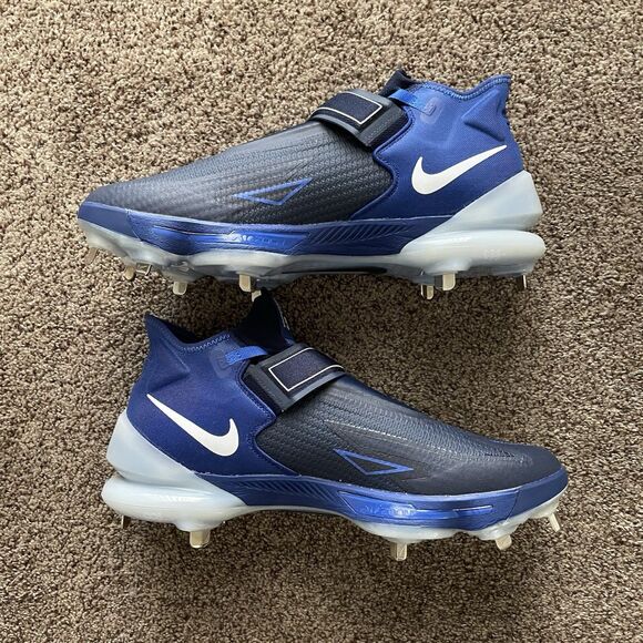 Nike Force Zoom Trout 8 Elite Men Size 12 Blue Baseball Cleats DX6963-414 main image 7
